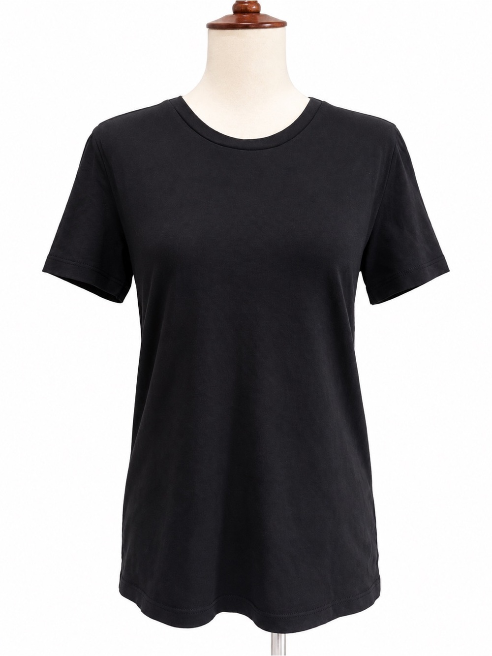 GAP Organic Black Short Sleeve Crewneck Tee Xs Basic